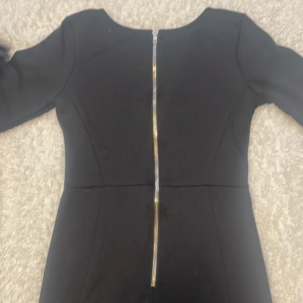Black Red Dress - Picture 3 of 3